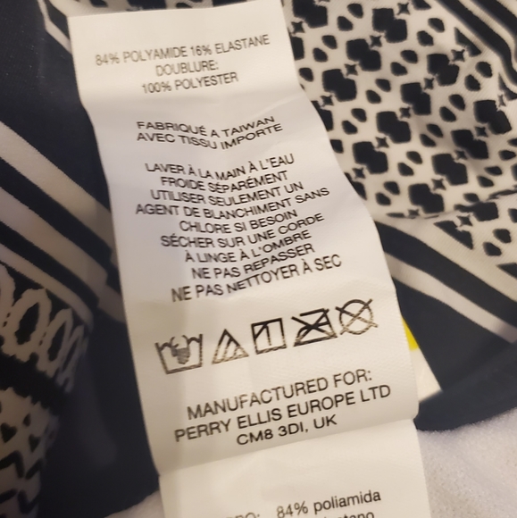 Jag Black Noir High Neck Bra/ Bikini Halter Top Criss-Cross Strap Back S… - Picture 9 of 9